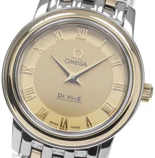 Omega De Ville 4370.12 22mm yg Golden