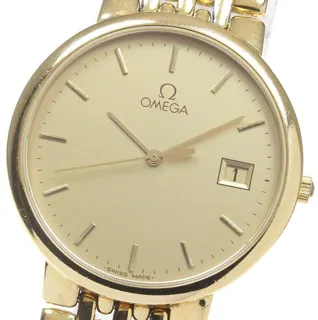 Omega De Ville OMEGA 32mm Yellow gold and Stainless steel Golden