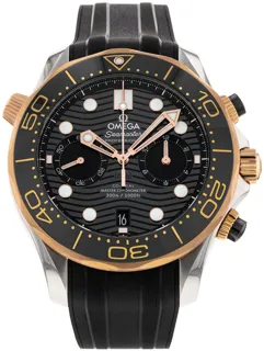 Omega Seamaster Diver 300M 210.22.44.51.01.001 Rose gold and Stainless steel Black