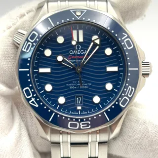 Omega Seamaster Diver 300M 210.30.42.20.03.001 42mm Stainless steel Blue