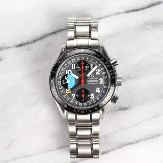 Omega Speedmaster Day Date Stainless steel Gray