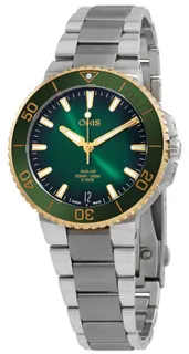 Oris Aquis 01 400 7769 6357-07 8 22 09PEB Stainless steel Green