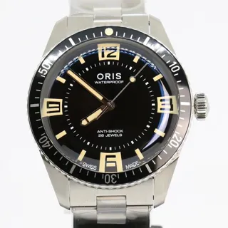 Oris Divers Sixty Five 01 733 7772 4034-SET 40mm Stainless steel Black