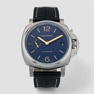 Panerai Luminor Due PAM 00926 38mm Titanium Blue