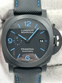 Panerai Luminor PAM 01661 44mm Carbotech$carbon Black