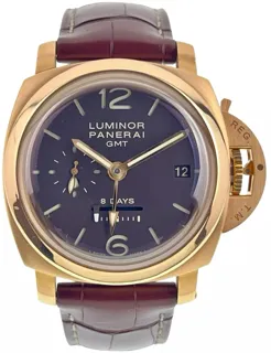 Panerai Luminor 44mm Rose gold Brown