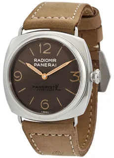 Panerai Radiomir Venti PAM02020 Stainless steel Brown