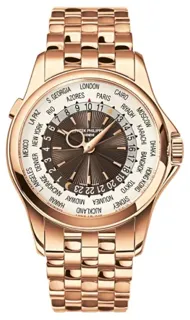 Patek Philippe World Time 5130/1R-011 Rose gold Brown