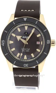 Rado Captain Cook R32504306 42mm Bronze and Ceramic and Titanium Brown