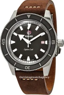 Rado Captain Cook R32505015 42mm Ceramic and Stainless steel Gray