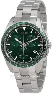 Rado HyperChrome R32259313 45mm Brushed/polished steel green