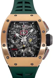 Richard Mille RM 011 RM011 AJ RG 50mm Rose gold Skeletonized