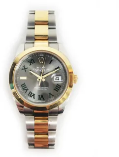 Rolex Datejust 126303-0019 Yellow gold and Oystersteel Gray