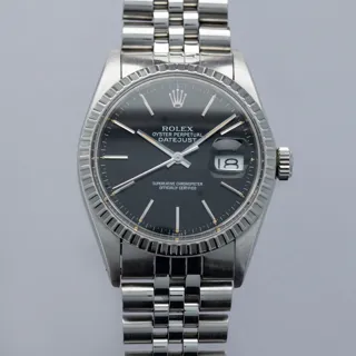 Rolex Datejust 16030 Stainless steel Black