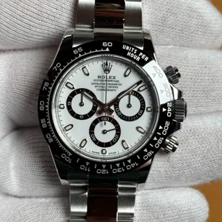 Rolex Daytona 116500LN-0001 40mm Stainless steel White