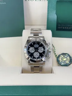 Rolex Daytona 126509 18k white gold Black and Silver