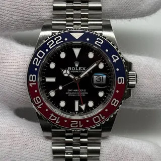 Rolex GMT-Master II 126710BLRO-0001 40mm Stainless steel Black