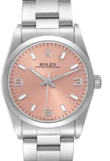 Rolex Oyster 77080 Stainless steel Salmon