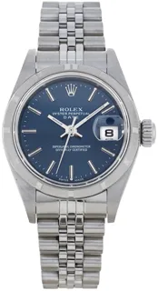 Rolex Oyster Perpetual Date 79190 Stainless steel Blue