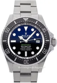 Rolex Sea-Dweller Deepsea 136660-0003 Titanium and Stainless steel Blue