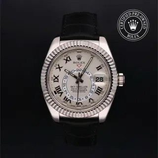 Rolex Sky-Dweller 326139-0001 18k white gold White