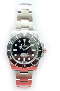 Rolex Submariner (No Date) 114060 40mm Stainless steel Black