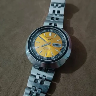 Seiko 6106-6040 43mm Stainless steel Yellow