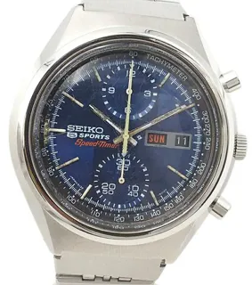 Seiko Seiko 5 6138-8010 41mm Stainless steel Blue