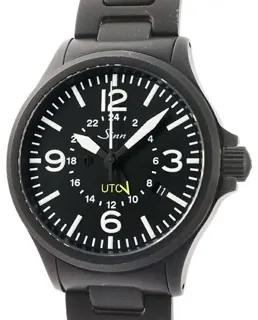 Sinn 856 / 857 856 UTC 856.S 40mm Stainless steel Black