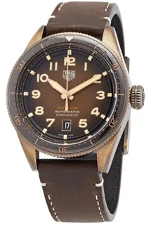 TAG Heuer Autavia WBE5191.FC8276 Bronze and Stainless steel Brown