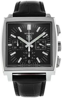 TAG Heuer Monaco CW2111.FC6177 Stainless steel Black