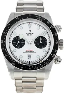 Tudor Black Bay Chrono M79360N-0002 Stainless steel White