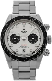 Tudor Black Bay Chronograph 79360N 41mm Stainless steel White