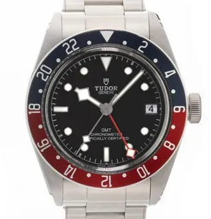 Tudor Black Bay GMT 79830RB-0001 41mm Stainless steel Black