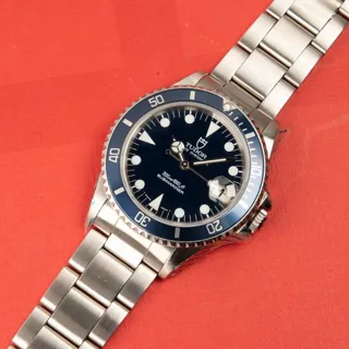 Tudor Submariner 75090 36mm Stainless steel Blue