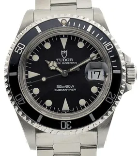 Tudor Submariner 79090 39mm Stainless steel Black