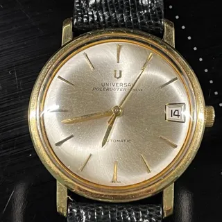 Universal Genève Polerouter 104604-1 34mm Yellow gold Golden