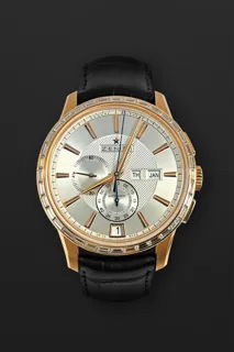 Zenith 22.2070.4054/02.C711 42mm 18k rose gold Silver