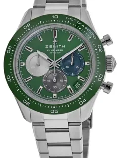 Zenith Chronomaster Sport 03.3119.3600/56.M3100 41mm Stainless steel Green