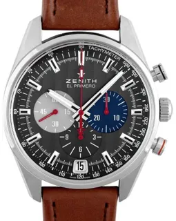 Zenith El Primero 03.2046.400/25.C771 42mm Stainless steel Gray