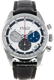 Zenith El Primero 03.2150.400/69.C713 38mm Stainless steel Silver