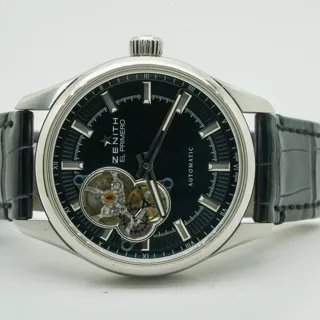 Zenith El Primero 03.2170.4613/21.C714 40mm Stainless steel Black