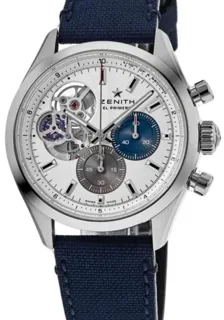 Zenith El Primero 03.3300.3604/69.C823 39.5mm Stainless steel Silver