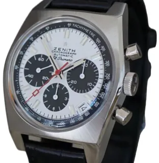 Zenith El Primero Chronomaster 03.A384.400/21.C815 37mm Stainless steel White