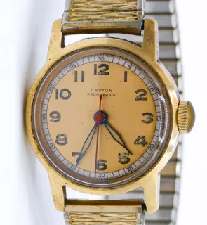 Croton Watch Co. 14k yellow gold