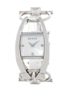 Gucci Kiodo 123.5 28mm Silver White