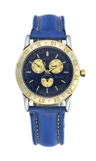 Zenith Epervier 19.01140.393 37mm Stainless steel and Gold-plated Blue