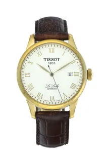 Tissot Le Locle L164/264-1 Metal and Gold-plated White