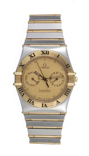 Omega Constellation 396.1069.1 33mm Yellow gold and Stainless steel Champagne