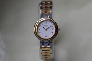 Hermès Windsor 62.03 24mm Stainless steel Blanc